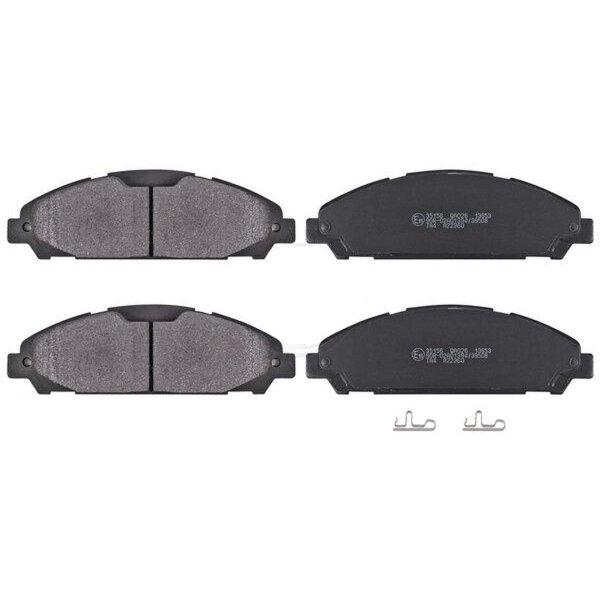 Brake pad set with audible wear warning 17 mm A.B.S. for FORD and others