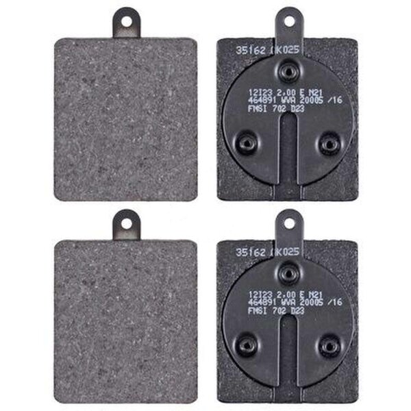 Brake pad set without wear warning 17 mm A.B.S. for JAGUAR E-TYPE and others