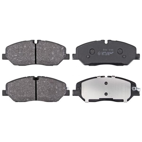 Brake pad set for wear warning indicator 21 mm A.B.S. for HYUNDAI H350