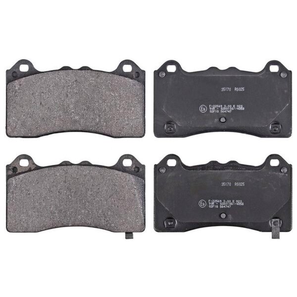Brake pad set with acoustic wear warning 15 mm A.B.S. for FORD FOCUS