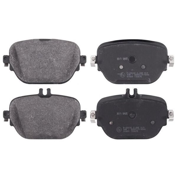 Bremsbelagsatz für Verschleißwarnanzeige 17,5 mm A.B.S. für u.a. MB E-KLASSE