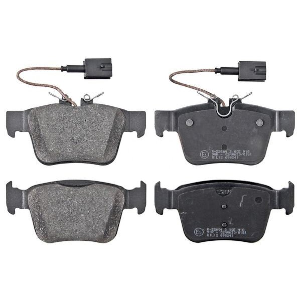 Brake pad set with wear sensor 16 mm A.B.S. for e.g. ALFA ROMEO GIULIA