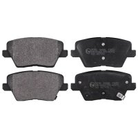 Brake pad set with wear warning 15.8 mm A.B.S. for...