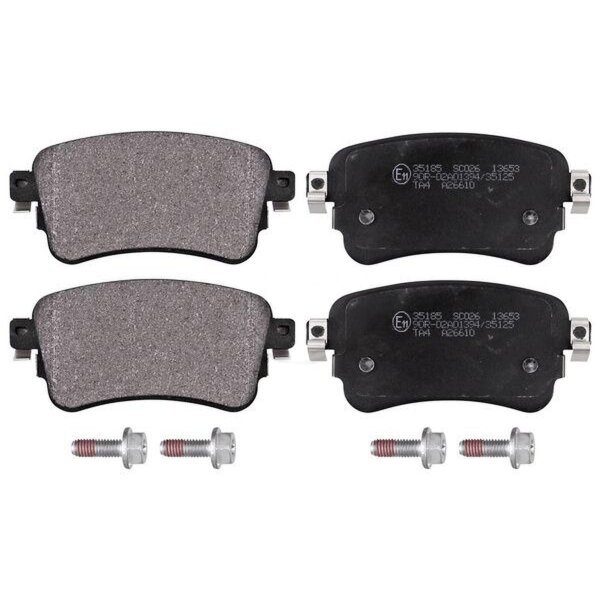 Brake pad set with wear warning 17.7 mm A.B.S. for CITROËN JUMPY and others