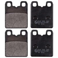 Brake pad set parking without wear warning 10 mm A.B.S....