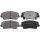 Brake pad set with wear warning 18 mm A.B.S. for GENESIS G70 and others
