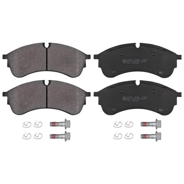 Brake pad set for wear warning indicator 20.7 mm A.B.S. for e.g. VW CRAFTER