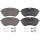 Brake pad set for wear warning indicator 19.4 mm A.B.S. for e.g. VW AMAROK