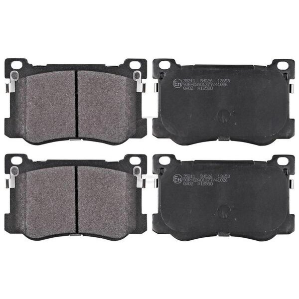 Brake pad set with wear warning 17.1 mm A.B.S. for HYUNDAI GENESIS and others