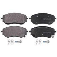 Brake pad set with wear warning 20 mm A.B.S. for MB...