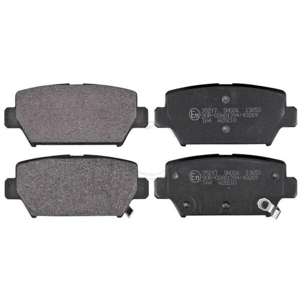 Bremsbelagsatz mit Verschleißwarnung 14,5 mm A.B.S. für MITSUBISHI ECLIPSE