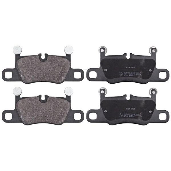 Brake pad set for wear warning indicator 16 mm A.B.S. for PORSCHE 911 and others