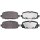 Bremsbelagsatz, Scheibenbremse 17,3 mm A.B.S. für JEEP Compass