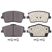 Brake pad set without wear warning 17.5 mm A.B.S. for...