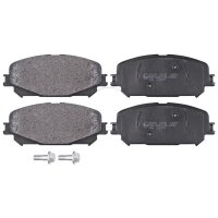 Brake pad set excl. wear warning contact 17.9 mm A.B.S....