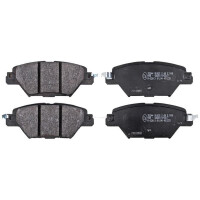 Brake pad set with acoustic wear warning 14.4 mm A.B.S....