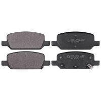 Brake pad set with wear warning 15.2 mm A.B.S. for TESLA...