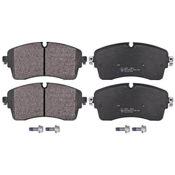 Brake pad set for wear warning indicator 19 mm A.B.S. for JAGUAR E-PACE