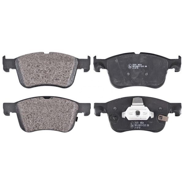 Brake pad set with wear warning 16.8 mm A.B.S. for FORD FOCUS and others
