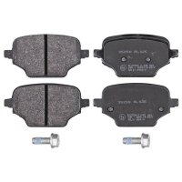 Brake pad set without wear warning 17.3 mm A.B.S. for...