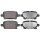 Bremsbelagsatz Scheibenbremse hinten A.B.S. für OPEL INSIGNIA B Grand Sport