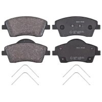 Brake pad set without wear warning 18.5 mm A.B.S. for...
