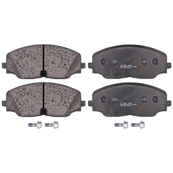 Brake pad set for wear warning indicator prepared 19.3 mm A.B.S. for VW ATLAS