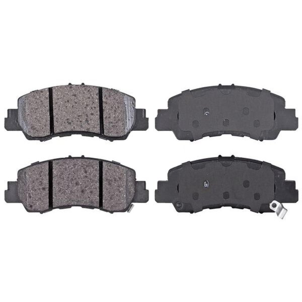 Bremsbelagsatz mit Verschleißwarnung 15,8 mm A.B.S. für MITSUBISHI ECLIPSE