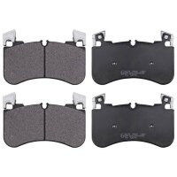 Brake pad set for wear warning 17 mm A.B.S. for e.g. LAND...
