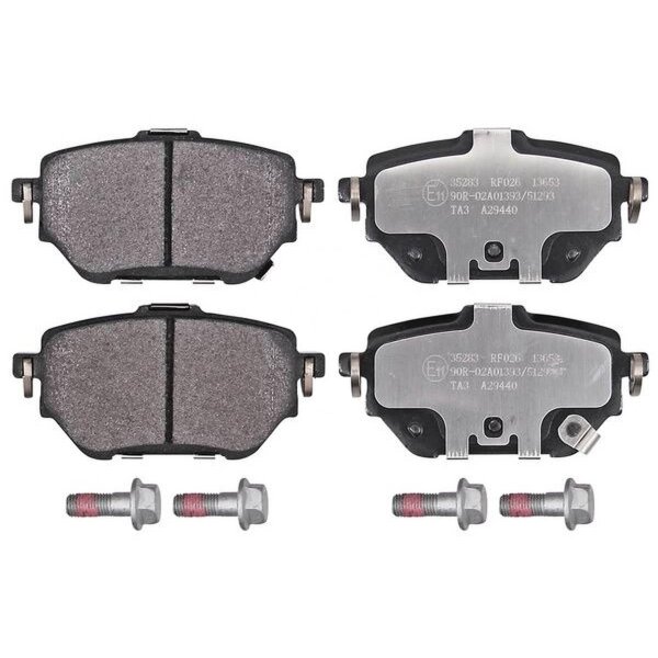 Brake pad set with wear warning 14.6 mm A.B.S. for TOYOTA C-HR and others
