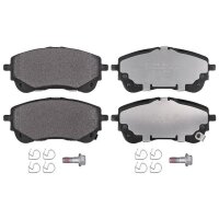 Brake pad set with wear warning 18 mm A.B.S. for TOYOTA...