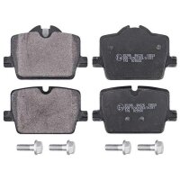 Brake pad set for wear warning indicator 16.6 mm A.B.S....