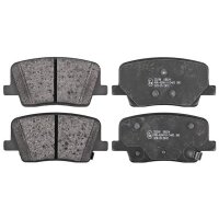 Brake pad set with wear warning 15.5 mm A.B.S. for...