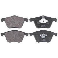 Brake pad set without wear warning 17.5 mm A.B.S. for...