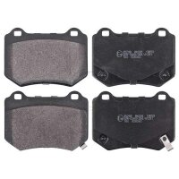 Brake pad set with acoustic wear warning 15 mm A.B.S. for...