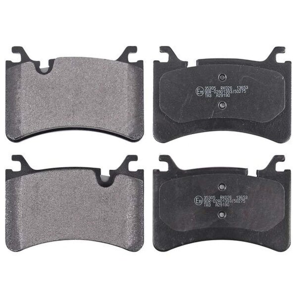 Brake pad set for wear warning indicator 15 mm A.B.S. for e.g. ALFA ROMEO GIULIA