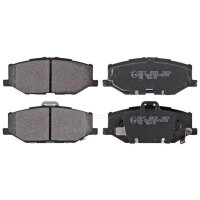 Brake pad set with acoustic wear warning 15 mm A.B.S. for...