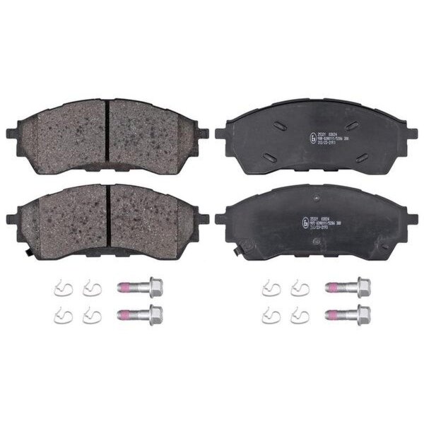Brake pad set with wear warning 18.9 mm A.B.S. for FORD RANGER and others