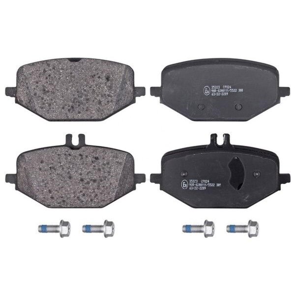 Bremsbelagsatz exkl. Verschleißwarnkontakt 19 mm A.B.S. für u.a. MB GLE