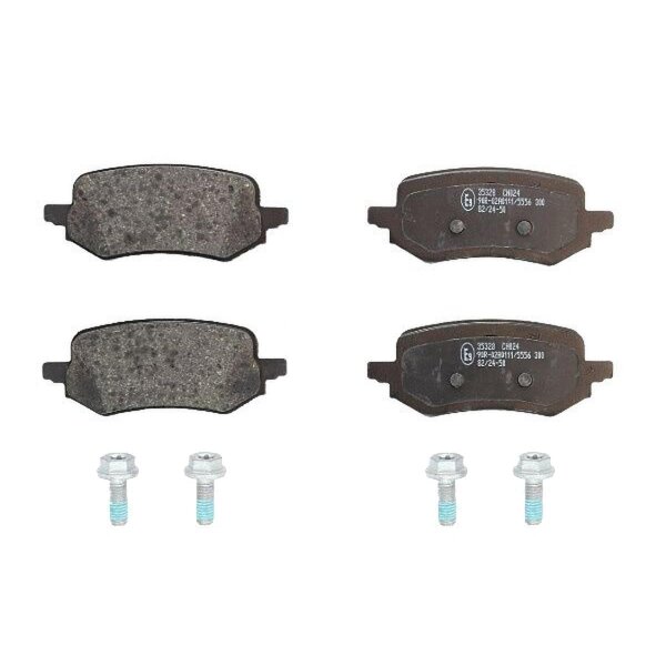 Brake pad set not for wear warning indicator 14.5 mm A.B.S. for FORD PUMA