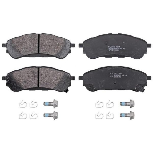 Bremsbelagsatz mit akustischer Verschleißwarnung 17,4 mm A.B.S. für FORD RANGER