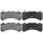 Brake pad set not for wear warning indicator 17.5 mm A.B.S. for e.g. VOLVO S60