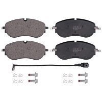 Bremsbelagsatz inkl. Verschleißwarnkontakt 18,5 mm...
