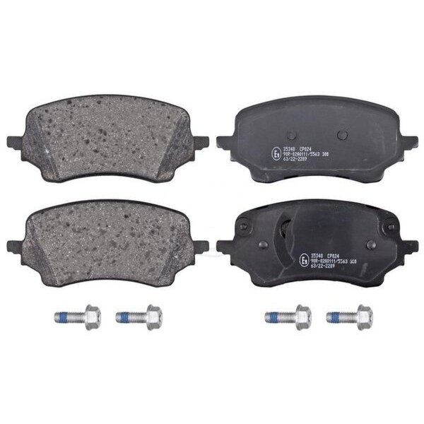 Brake pad set not for wear warning indicator 17.7 mm A.B.S. for FORD PUMA