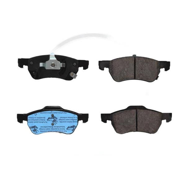 Brake pad set with acoustic wear warning 17.5 mm A.B.S. for MG ZS