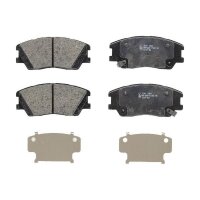 Brake pad set with wear warning 17.8 mm A.B.S. for KIA...