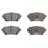 Brake pad set with wear warning 15 mm A.B.S. for TOYOTA...