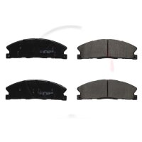 Brake pad set not for wear warning indicator 19.3 mm...