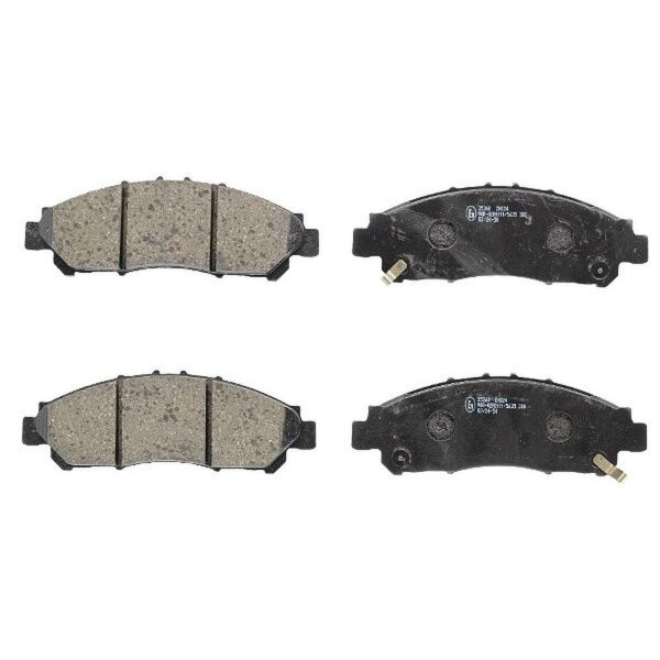 Brake pad set with audible wear warning 17.8 mm A.B.S. for TOYOTA HIACE