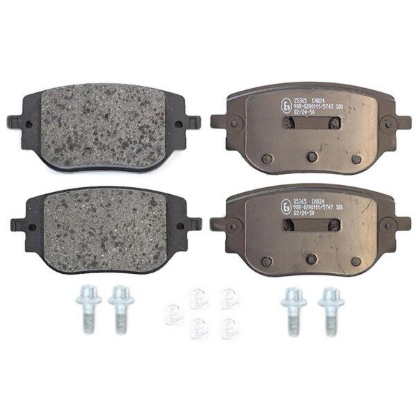 Brake pad set without wear warning 17.2 mm A.B.S. for CITROËN JUMPY and others